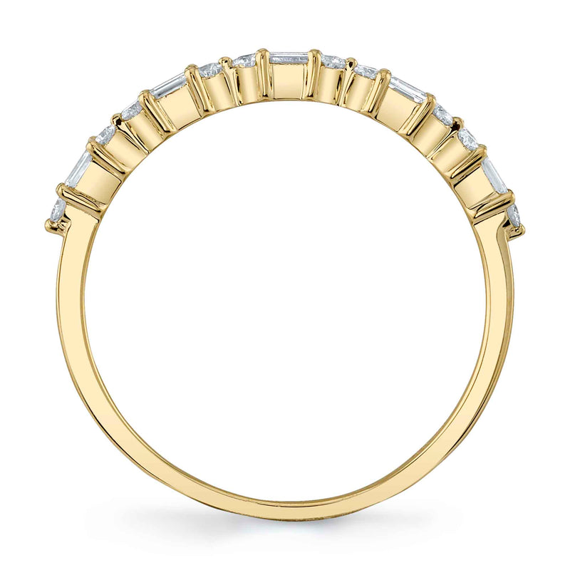 0.25CT DIAMOND BAGUETTE BAND