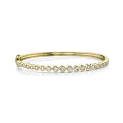 1.07CT DIAMOND BEZEL BANGLE