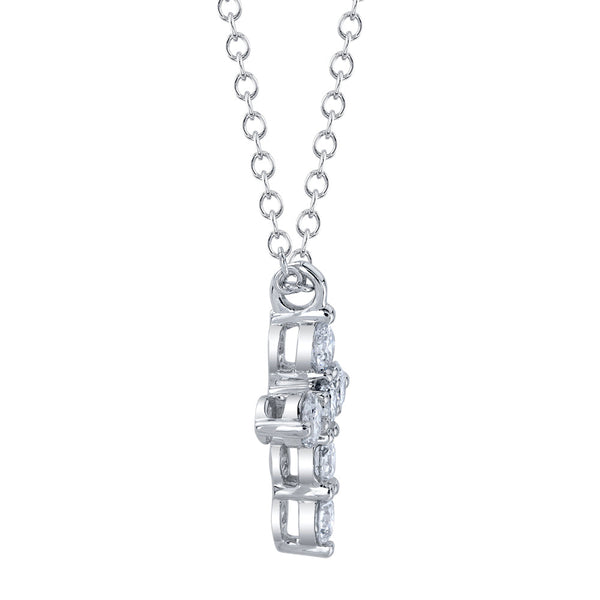 0.25CT DIAMOND CROSS NECKLACE