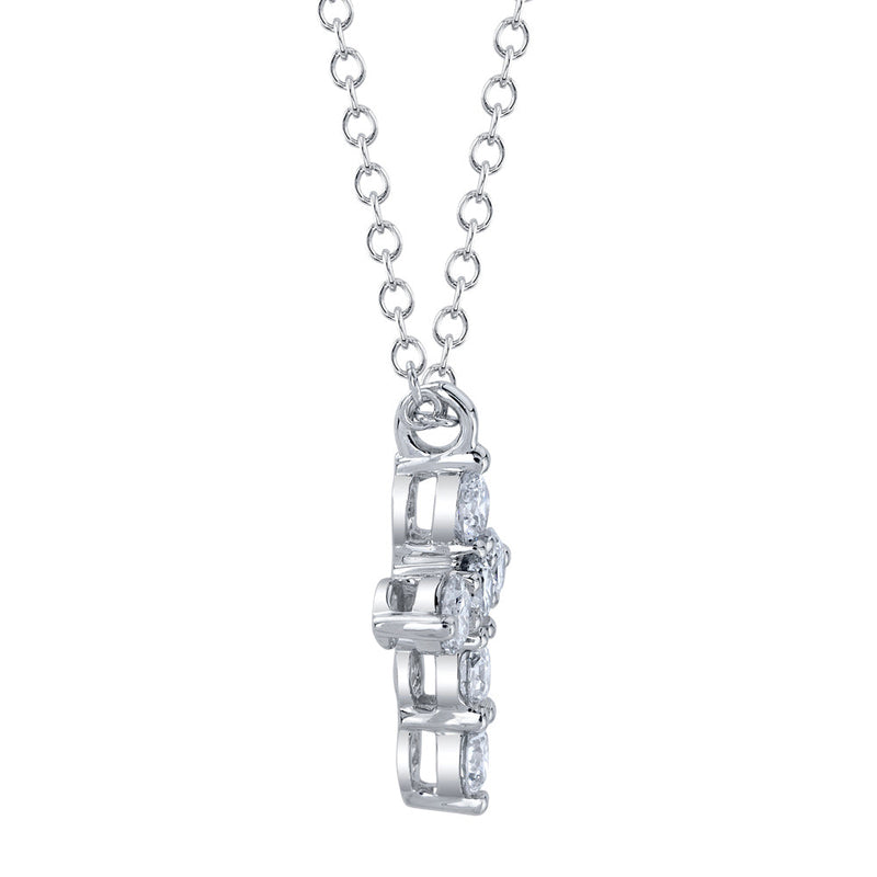 0.25CT DIAMOND CROSS NECKLACE