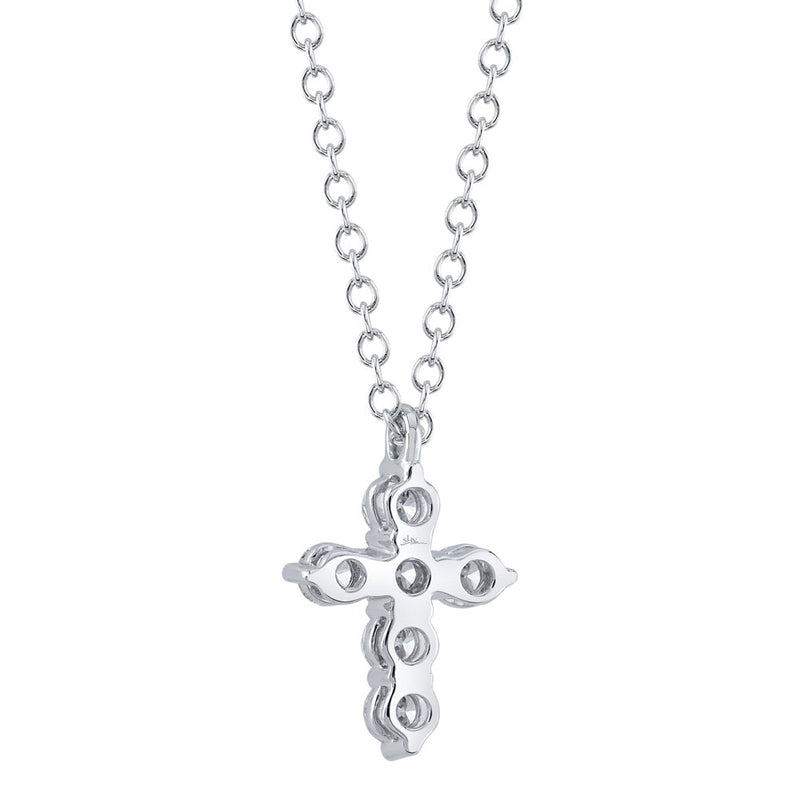 0.25CT DIAMOND CROSS NECKLACE