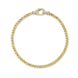 0.25CT DIAMOND LINK BRACELET