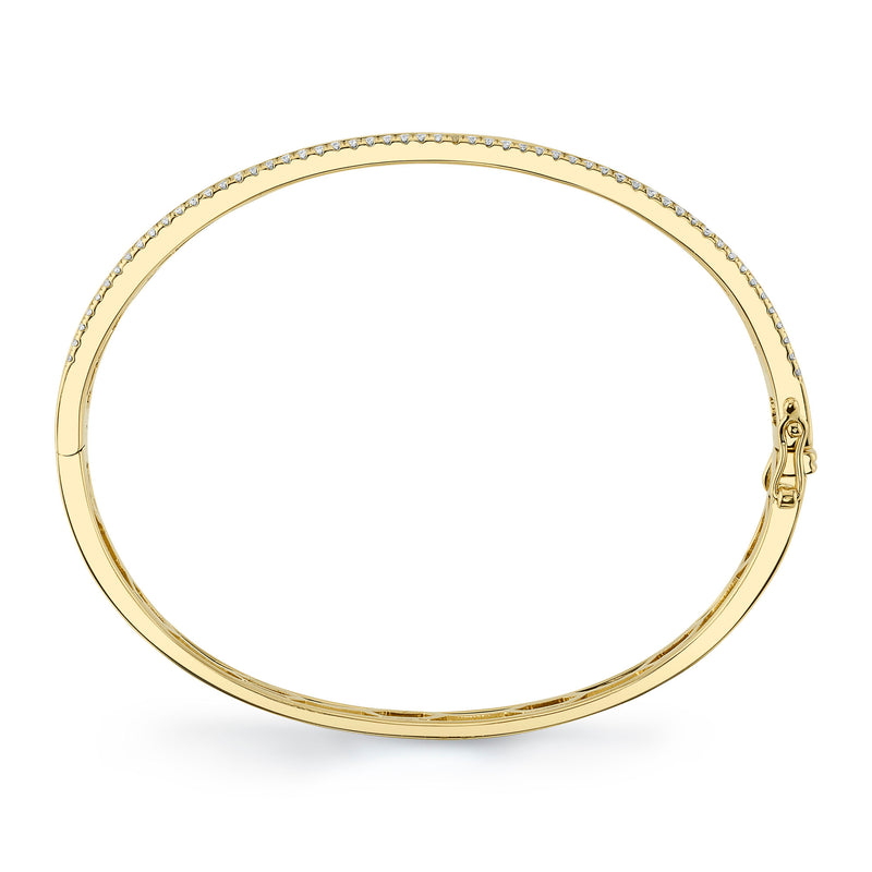 1.08CT DIAMOND BAGUETTE MARQUISE BANGLE