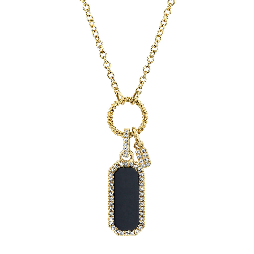 ブレスレット LESS IS MORE Black Onyx Necklace 6mm Handmade Black Onyx Necklace Bracelet Set (6mm) Gemstone