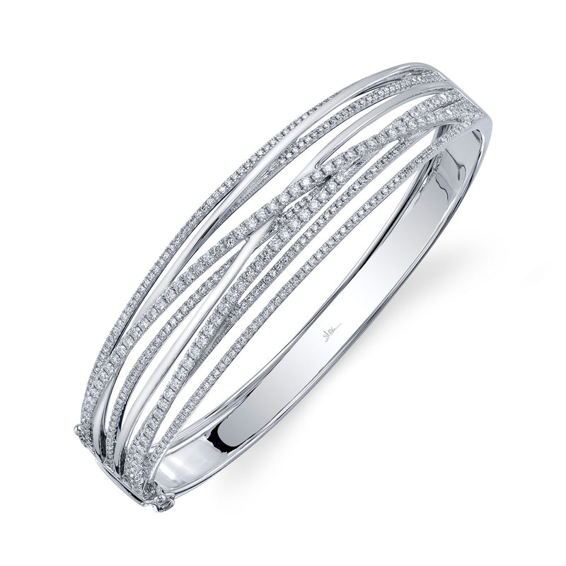 1.64CT DIAMOND BRIDGE BANGLE