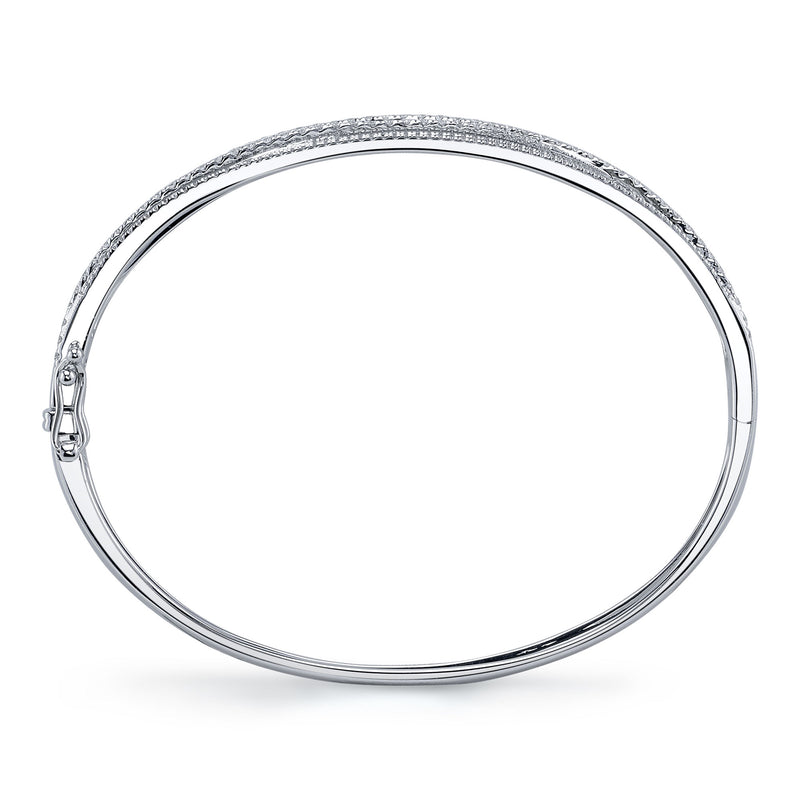 1.64CT DIAMOND BRIDGE BANGLE
