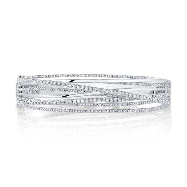 1.64CT DIAMOND BRIDGE BANGLE