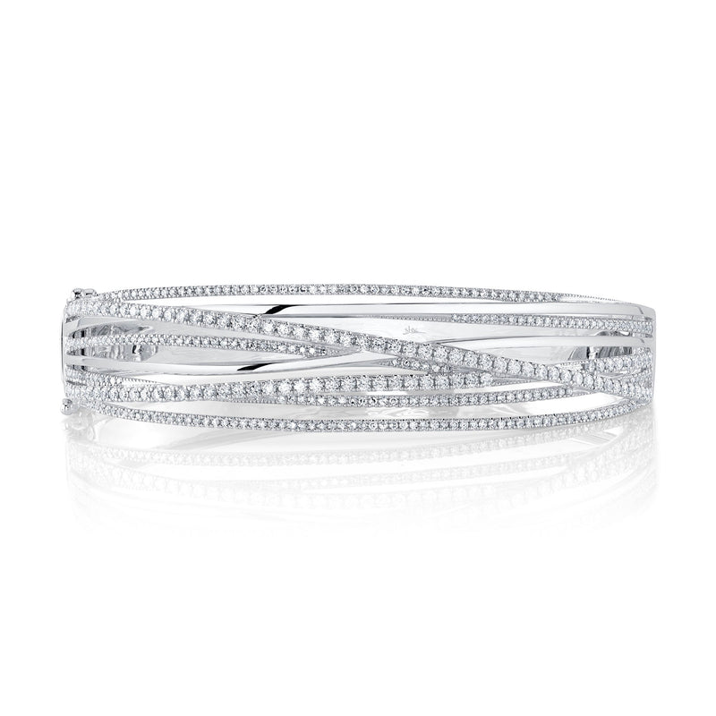 1.64CT DIAMOND BRIDGE BANGLE