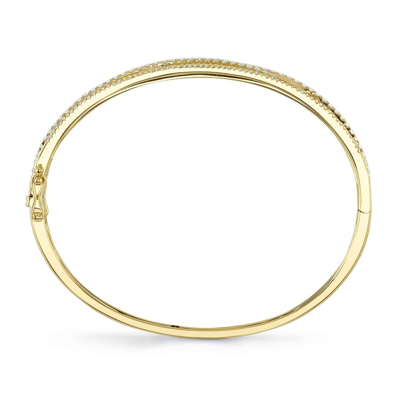 1.64CT DIAMOND BRIDGE BANGLE