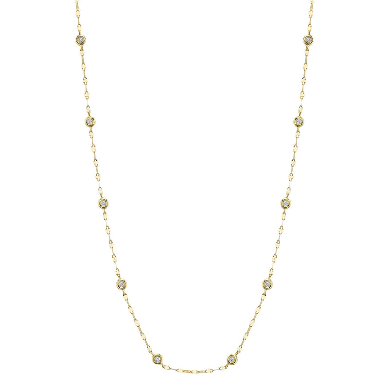 0.20CT 18" DIAMONDS BY THE YARD SPARKLE CHAIN NECKLACE