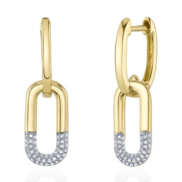 0.16CT DIAMOND EARRING