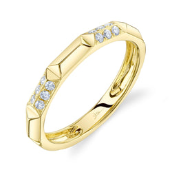 0.13CT DIAMOND GEO CUT BAND