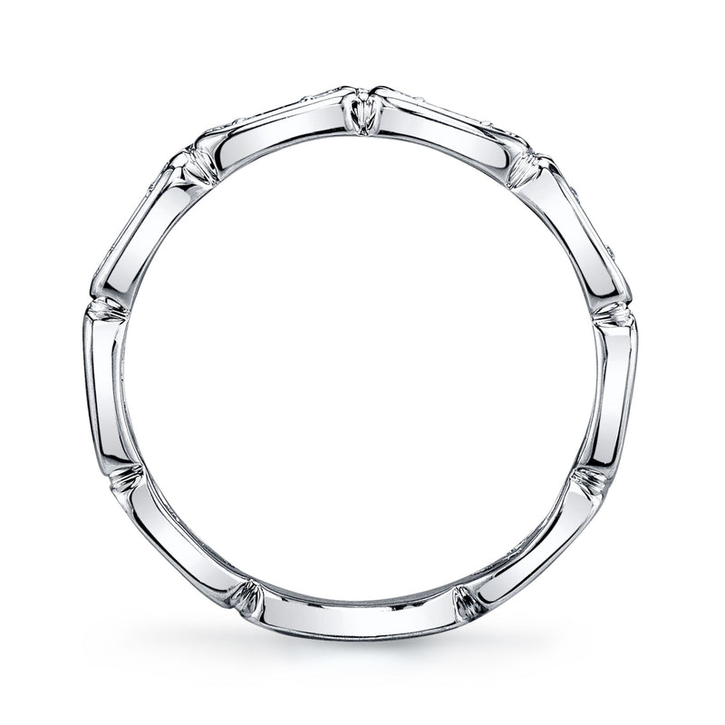 0.29CT DIAMOND BAGUETTE BAND