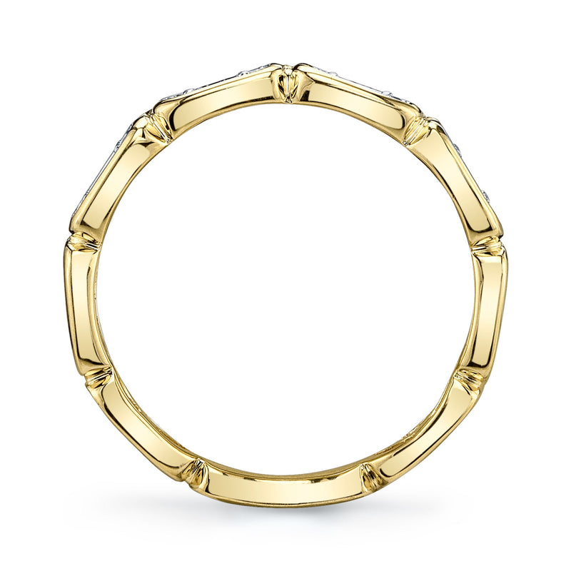 0.29CT DIAMOND BAGUETTE BAND