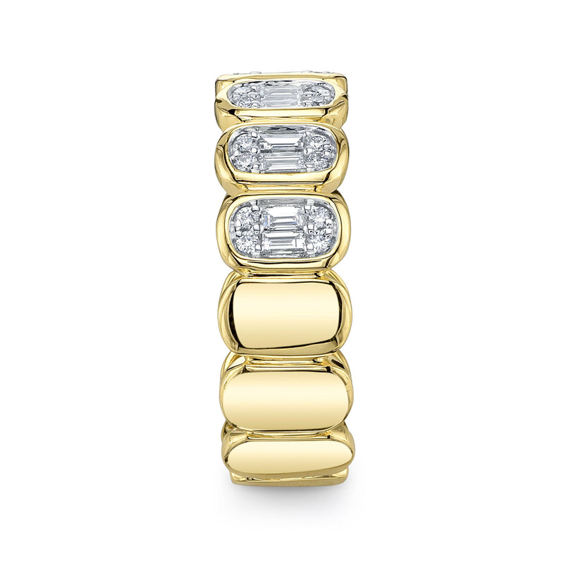 0.50CT DIAMOND BAGUETTE BAND