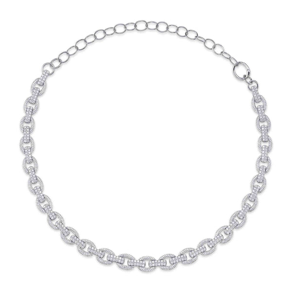 6.77CT DIAMOND LINK NECKLACE