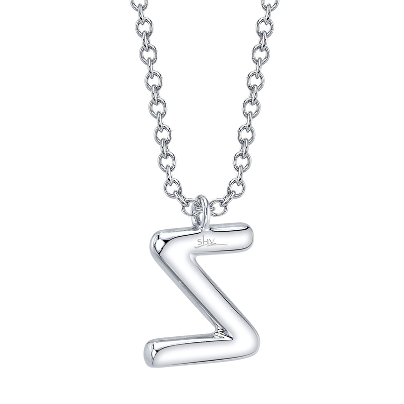 0.10CT DIAMOND PAVE NECKLACE - INITIAL Z