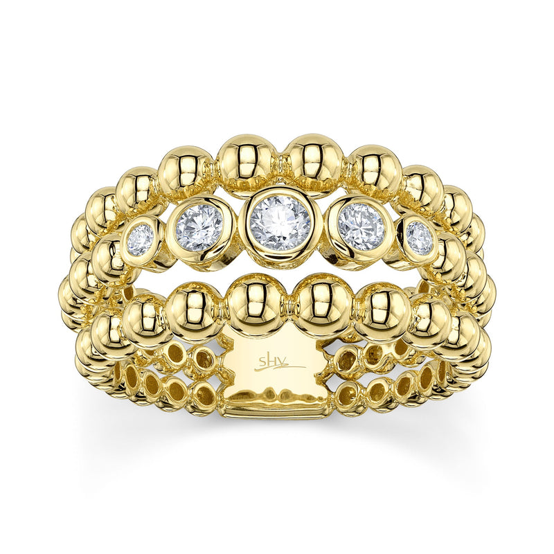 0.31CT DIAMOND BEZEL RING