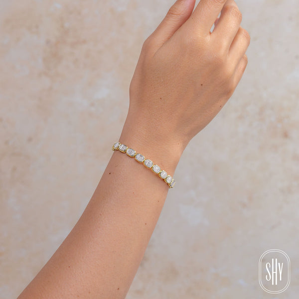 1.00CT DIAMOND BAGUETTE BANGLE