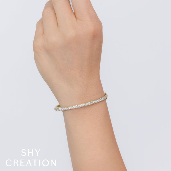 3.04CT DIAMOND BANGLE