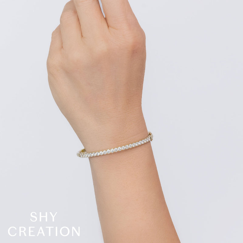 3.04CT DIAMOND BANGLE