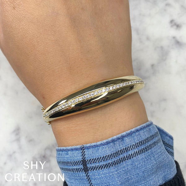 0.92CT DIAMOND BANGLE