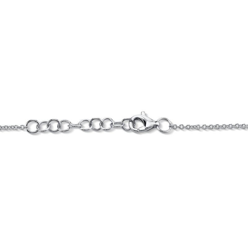 0.04CT DIAMOND PAVE HEART BRACELET