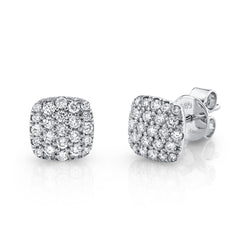DIAMOND PAVE STUD EARRING