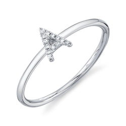 0.04CT DIAMOND RING - INITIAL A